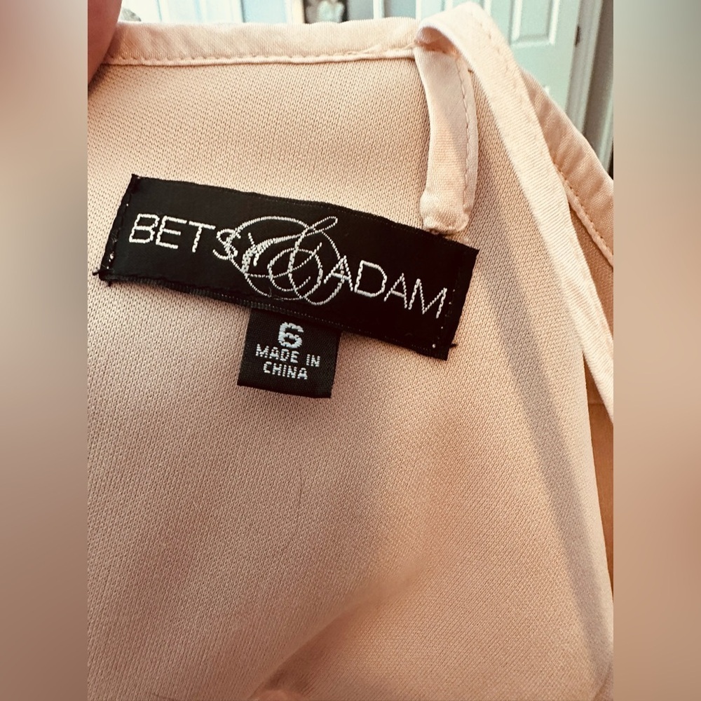 Betsy & Adam Lace & Sequin Formal Dress - Picture 9 of 12